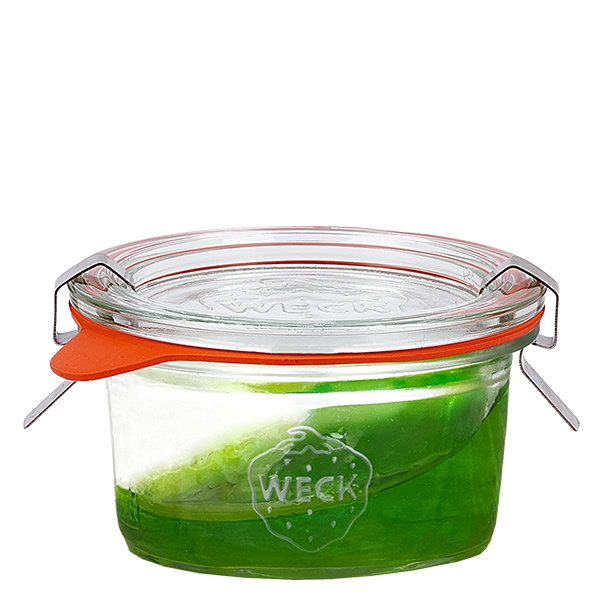 Sada 48 kelímků Weck 50 ml se 48 skleněnými víčky. Sada 48 kelímků Weck 50 ml se 48 skleněnými víčky.