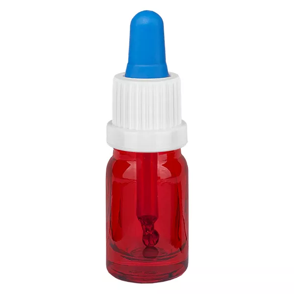 5ml pipetovací láhev bílá/modrý uzávěr s ochranou proti manipulaci RedLine UT18/5