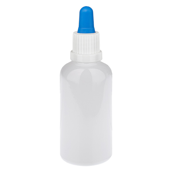 50ml lahvička s pipetou bílá/modrá originální uzávěr WhiteLine UT18/50 50ml lahvička s pipetou bílá/modrá originální uzávěr WhiteLine UT18/50