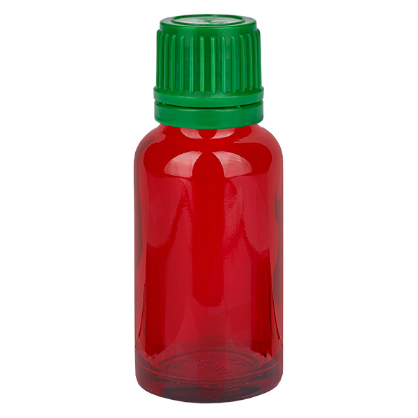 20ml lahvi&#269;ka 11mm &#353;roubovac&#237; uz&#225;v&#283;r zelen&#253; s pojistkou proti manipulaci RedLine UT18/20