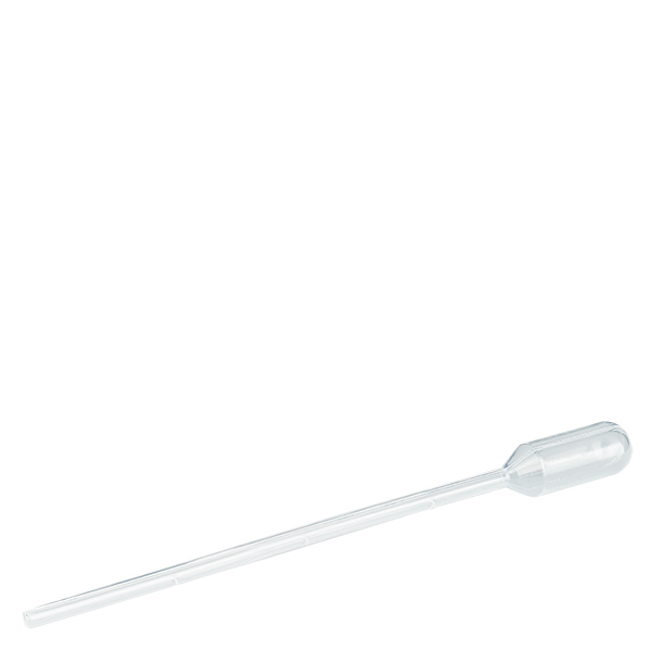 Přenosová pipeta o objemu 1 ml (115x10 mm) s dělením. Přenosová pipeta o objemu 1 ml (115x10 mm) s dělením.