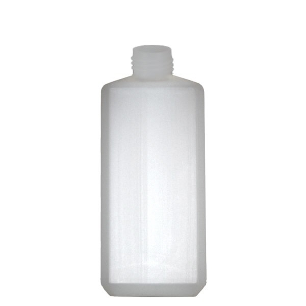 500ml hranatá láhev PE přírodní, bez uzávěru 500ml hranatá láhev PE přírodní, bez uzávěru