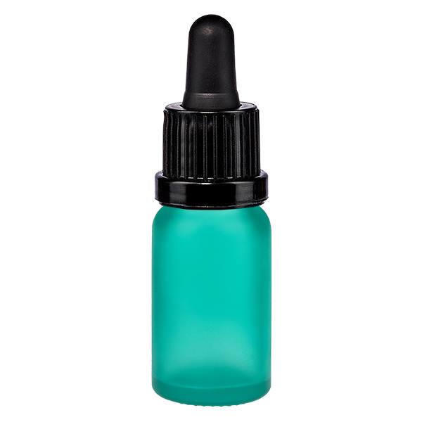 10ml pipetovací láhev černá s tamper-evidentním uzávěrem GreenLine UT18/10