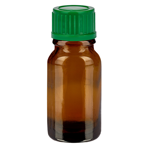 10ml lahvi&#269;ka 11mm &#353;roubovac&#237; uz&#225;v&#283;r zelen&#225; Standard BrownLine UT18/10