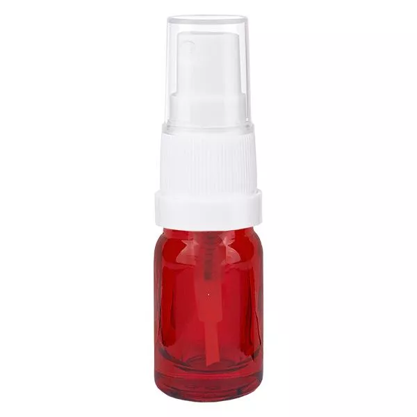 5ml lahvička s rozprašovačem s bílým uzávěrem RedLine UT18/5 UNiTWIST