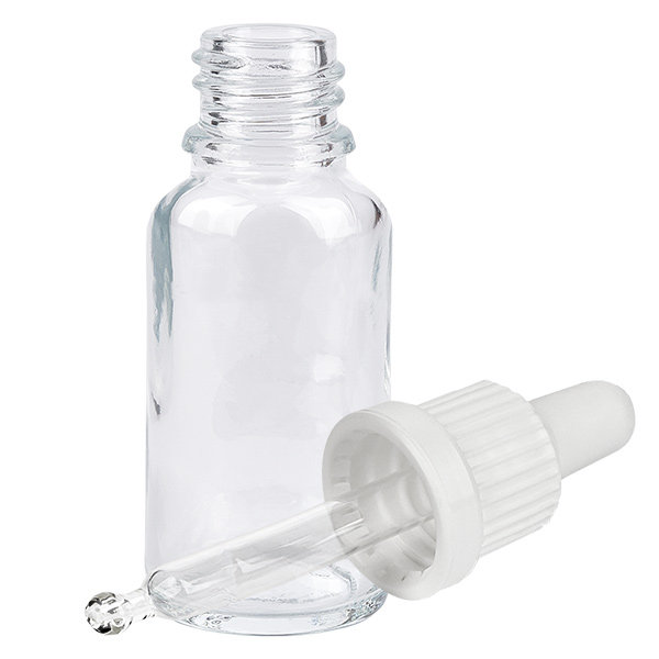 20ml pipetovací láhev bílá s uzávěrem s ochranou proti manipulaci ClearLine UT18/20 20ml pipetovací láhev bílá s uzávěrem s ochranou proti manipulaci ClearLine UT18/20