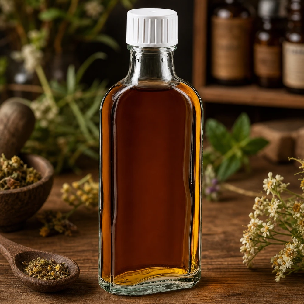 100ml Meplat Flasche klar ideal zur Abfüllung von ätherischen Ölen und Pflanzenauszügen