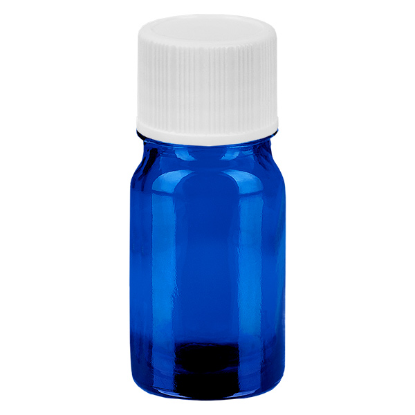 5ml lahvi&#269;ka 11mm &#353;roubovac&#237; uz&#225;v&#283;r b&#237;l&#253; standardn&#237; BlueLine UT18/5