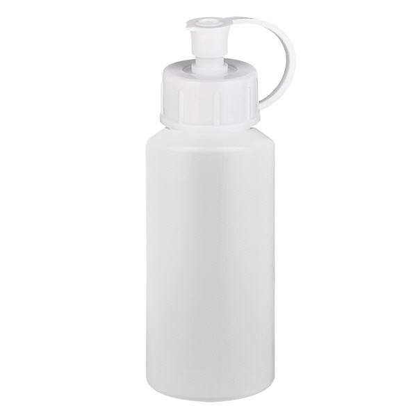 Lékárenská láhev HDPE 30ml bílá s rozprašovacím uzávěrem Lékárenská láhev HDPE 30ml bílá s rozprašovacím uzávěrem