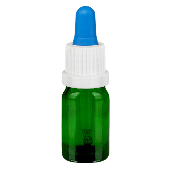 5ml pipetovací láhev bílá/modrý uzávěr s ochranou proti manipulaci GreenLine UT18/5 5ml pipetovací láhev bílá/modrý uzávěr s ochranou proti manipulaci GreenLine UT18/5