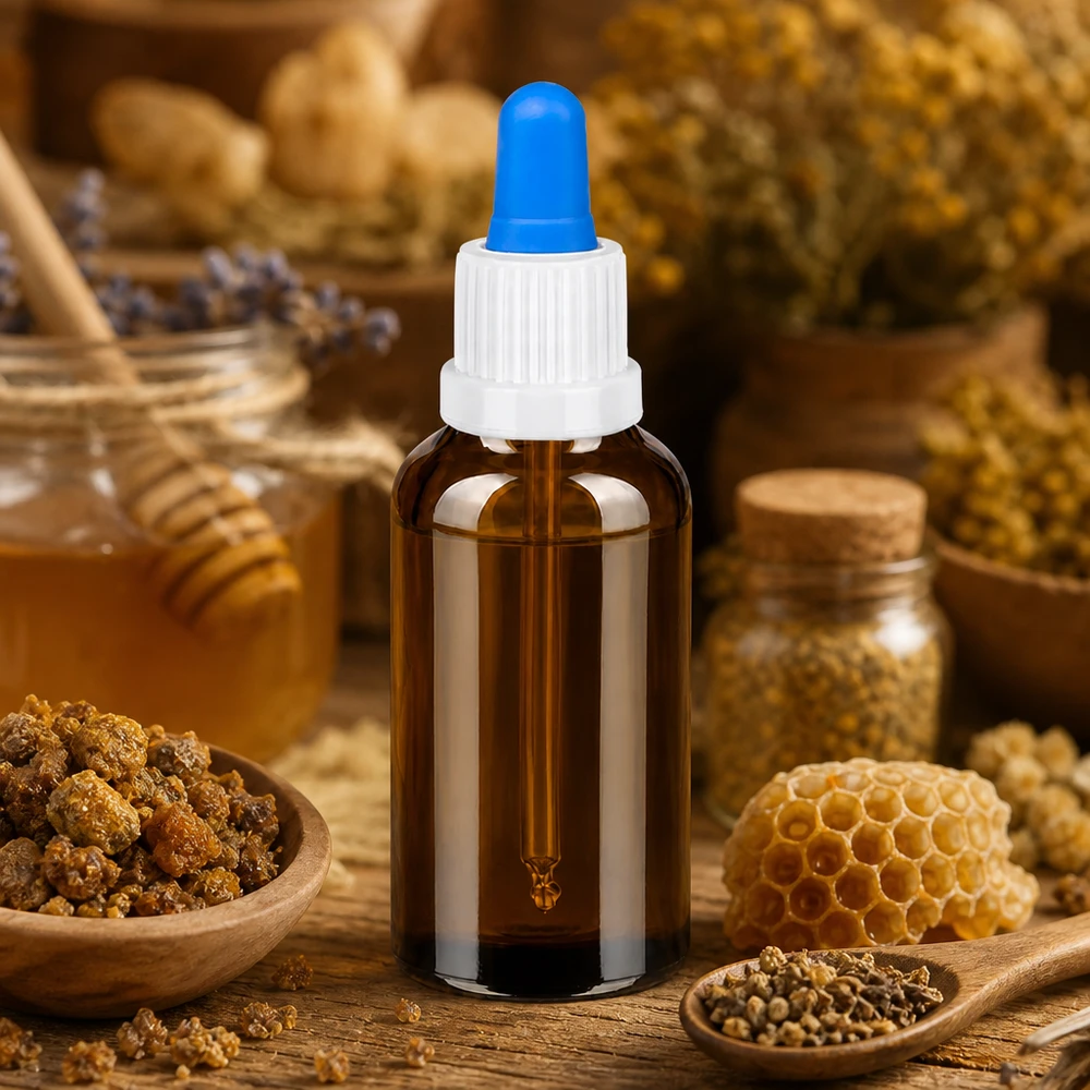 30ml pipetovací láhev bílá/modrá s uzávěrem proti neoprávněné manipulaci BrownLine UT18/30 Laborqualität 30ml Pipettenflasche mit blauer Gummipipette für pharmazeutische Anwendungen