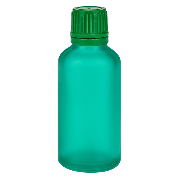 50ml láhev 11mm šroubovací uzávěr zelený tamper evidentní uzávěr GreenLine UT18/50 50ml láhev 11mm šroubovací uzávěr zelený tamper evidentní uzávěr GreenLine UT18/50