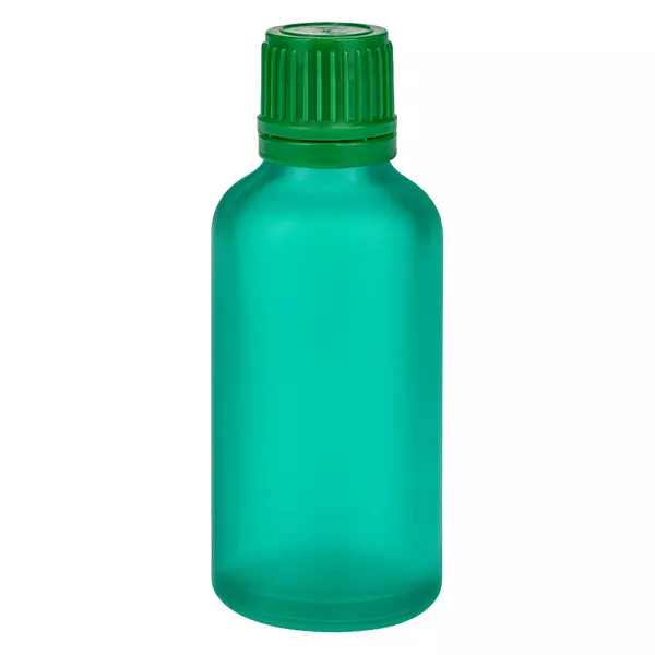 50ml láhev 11mm šroubovací uzávěr zelený tamper evidentní uzávěr GreenLine UT18/50