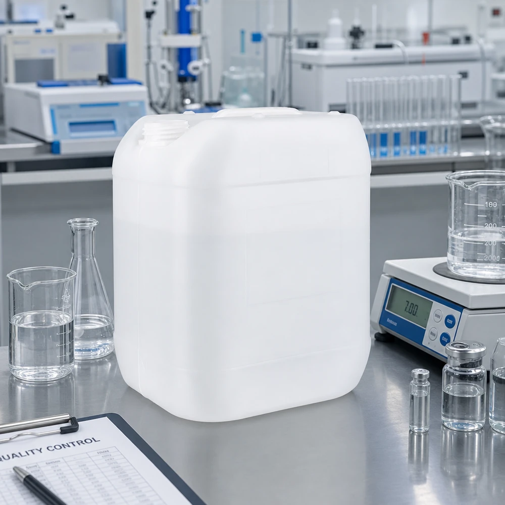 Chemikalienkanister 20 Liter ohne Verschluss semitransparent für Füllstandskontrolle