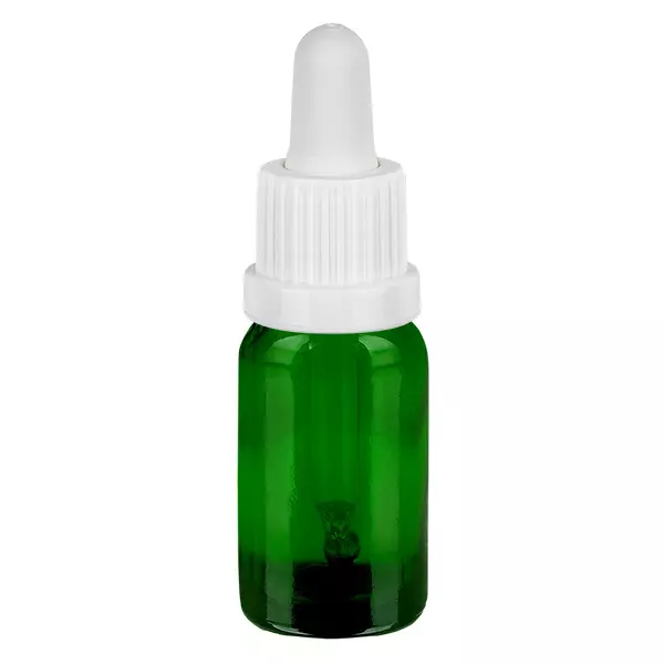 10ml pipetovací láhev bílá s uzávěrem proti neoprávněné manipulaci GreenLine UT18/10 10ml pipetovací láhev bílá s uzávěrem proti neoprávněné manipulaci GreenLine UT18/10