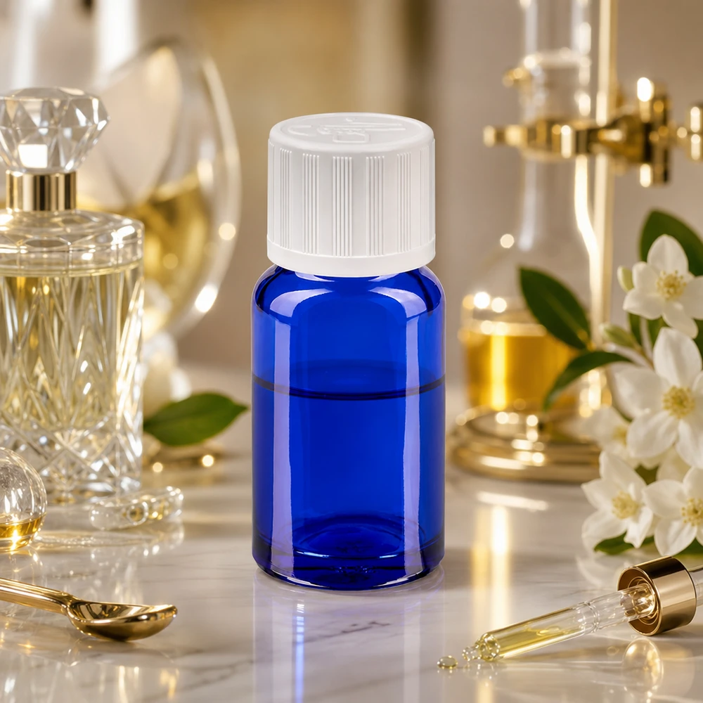 10ml láhev 11mm šroubovací uzávěr bílý standardní dětská pojistka BlueLine UT18/10