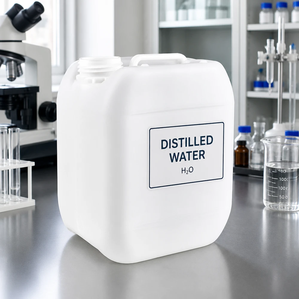 Kanystr 5 litrů bez uzávěru Robuster 5L Kanister aus Kunststoff ohne Verschluss für Wasser und Chemikalien