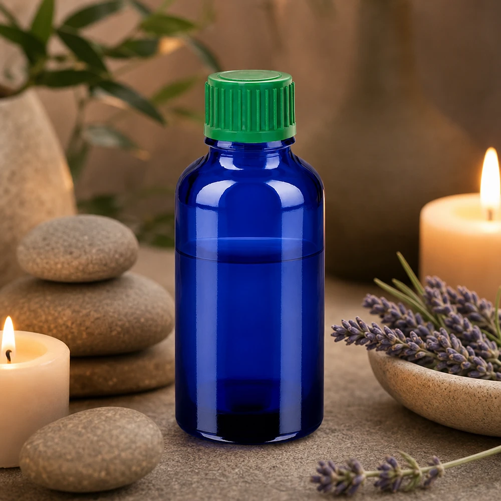 Kleine Glasflasche 30ml in Apothekerqualität für präzise Portionierung von Wirkstoffen