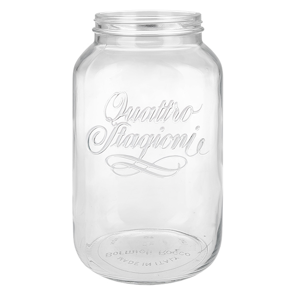 3800ml kulat&#225; zava&#345;ovac&#237; sklenice &quot;Quattro Stagioni&quot; QS110mm