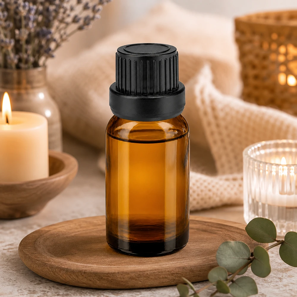 10ml láhev 11mm šroubovací uzávěr černý tamper evident uzávěrII BrownLine UT18/10 Premium 10ml Braunglas Flasche UT18/10 gewinde optimal für professionelle Anwendungen