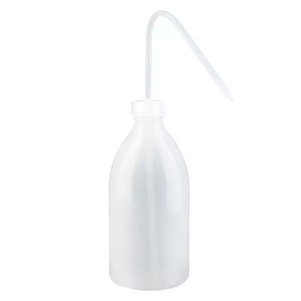 Lahvička s rozprašovačem o objemu 500 ml, laboratorní lahvička s úzkým hrdlem Lahvička s rozprašovačem o objemu 500 ml, laboratorní lahvička s úzkým hrdlem