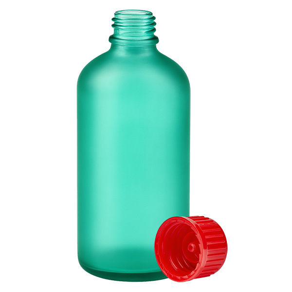 100ml láhev 11mm šroubovací uzávěr červená Standard GreenLine UT18/100 100ml láhev 11mm šroubovací uzávěr červená Standard GreenLine UT18/100