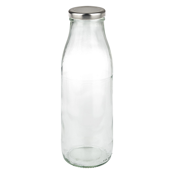 500ml sklen&#283;n&#225; l&#225;hev + v&#237;&#269;ko BasicSeal st&#345;&#237;brn&#233; UNiTWIST