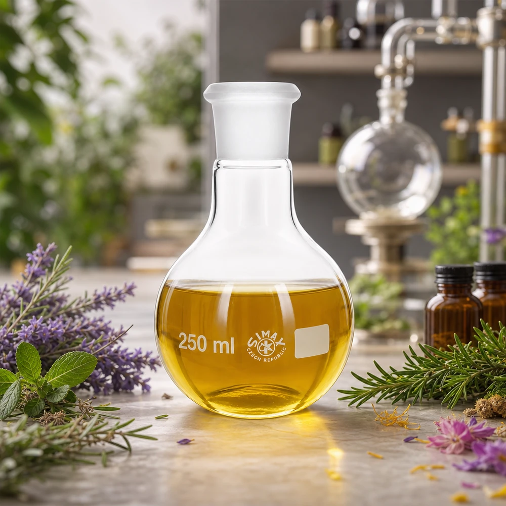 Baňka 250ml se standardním broušeným spojem (29/32) Chemiekolben 250ml aus Glas mit Normschliff 29/32 für Forschung und Entwicklung