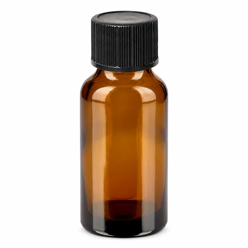 20ml lahvička s kapátkem 1mm černá standardní uzávěr BrownLine UT18/20 Premium Tropfflasche 20ml mit schwarzem Tropfverschluss für professionelle Anwendung