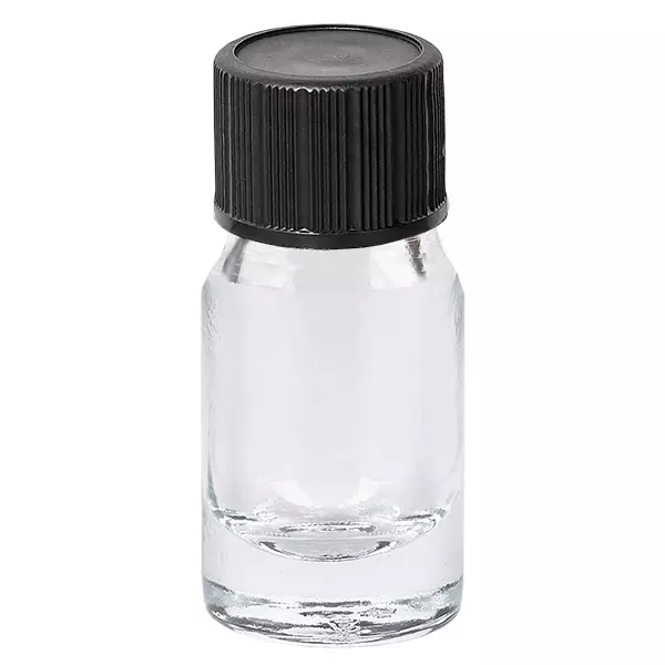 5ml lahvička s kapátkem 1mm černá standardní uzávěr ClearLine UT18/5 5ml lahvička s kapátkem 1mm černá standardní uzávěr ClearLine UT18/5