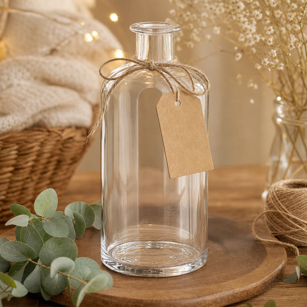 500ml Glasflasche "Flora" ohne Verschluss UNiTWIST 500ml Glasflasche "Flora" ohne Verschluss UNiTWIST