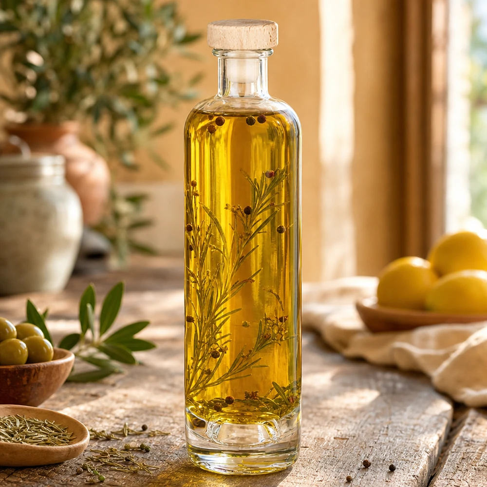 500ml Glasflasche "Ella" mit Holzgriff-Korken UNiTWIST 500ml Glasflasche "Ella" mit Holzgriff-Korken UNiTWIST