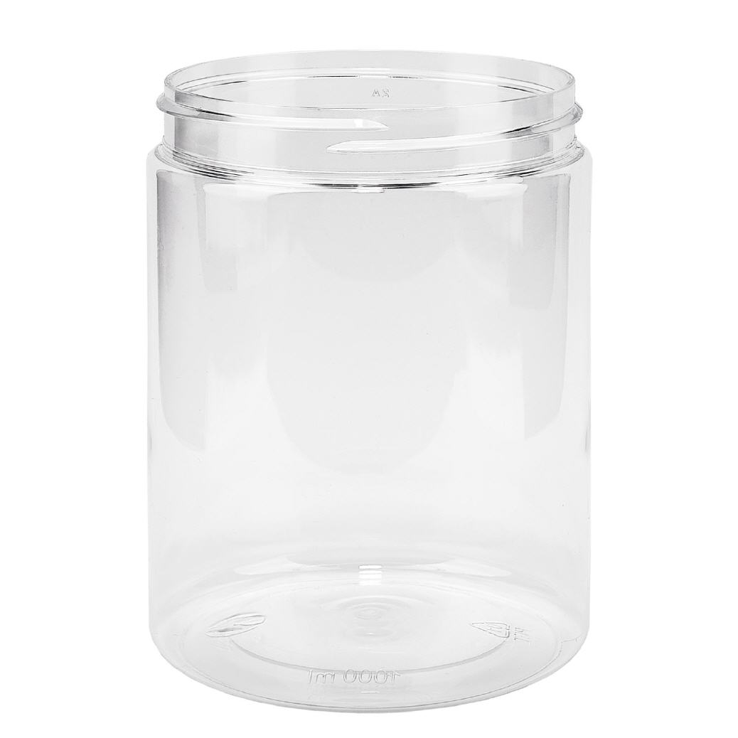 Petpacker 1000ml křišťálově čirý otv. 100mm bez víka. Petpacker 1000ml křišťálově čirý otv. 100mm bez víka.