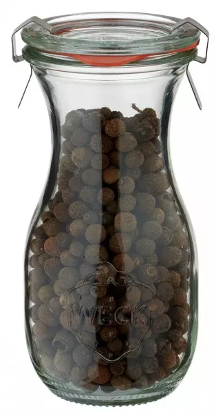 Nápad na sklenici na koření: láhev na džus WECK 290ml.