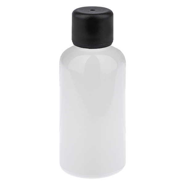 50ml lahvička 6mm šroubovac&iacute; uz&aacute;věr čern&yacute; standardn&iacute; WhiteLine UT18/50