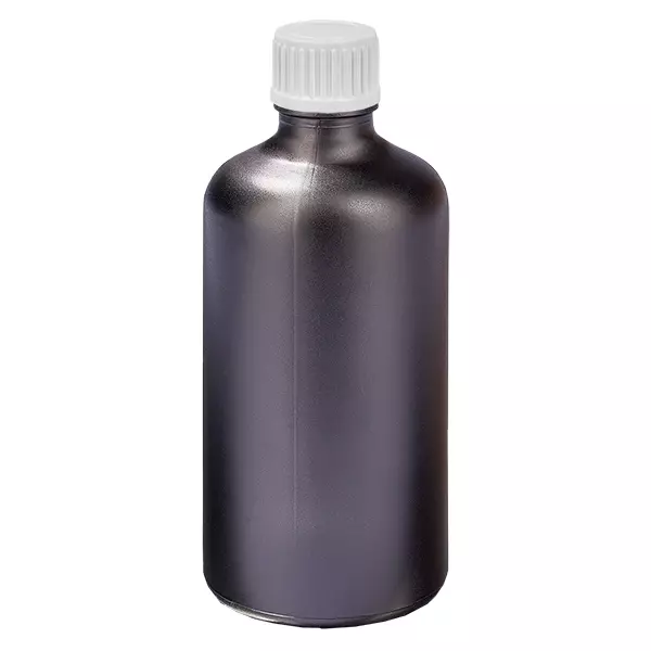100ml lahvička s kapátkem 0,9 mm bílá standardní uzávěr BlackLine UT18/100 100ml lahvička s kapátkem 0,9 mm bílá standardní uzávěr BlackLine UT18/100