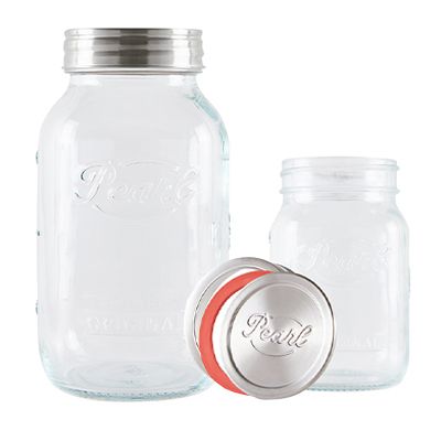 Sklenice na konzervy se šroubovacím víkem