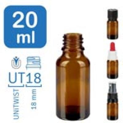 Lékárenské lahvičky BrownLine 20 ml UT18