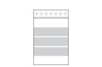 Sáčky se zipem a místem pro popis