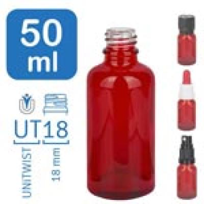 Lékárenské lahvičky RedLine o objemu 50 ml