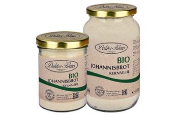 Mouka z bio semínek rohovníku