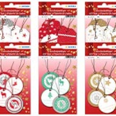 Vánoční dárkové štítky