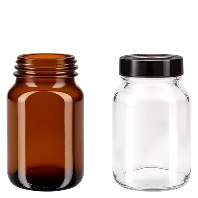 Sklenice se širokým hrdlem