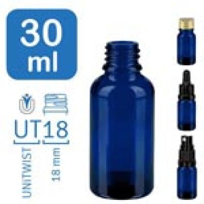 Lékárenské lahvičky BlueLine 30 ml UT18
