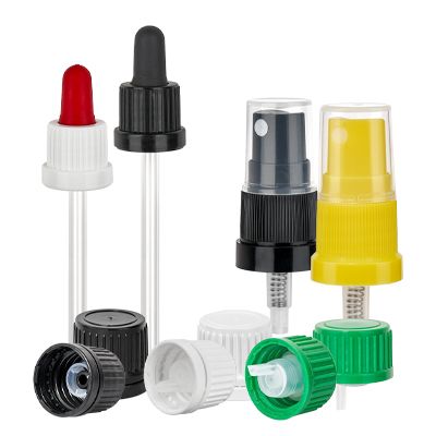 Zátky a pipety pro lékárenské lahvičky