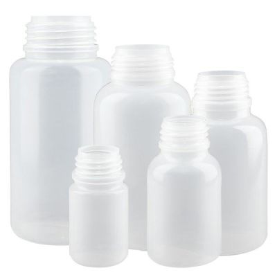 Lahvičky se širokým hrdlem a uzávěrem