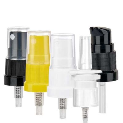 Šroubovací uzávěry 18 mm – se sprejem a pumpičkou