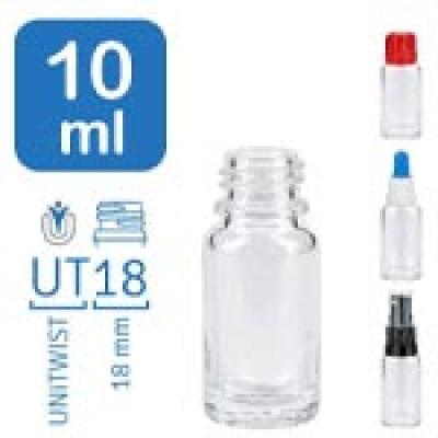 Lékárenské lahvičky ClearLine 10 ml UT18