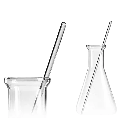 Skleněné míchací nádoby