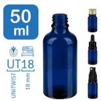 Lékárenské lahvičky BlueLine 50 ml UT18
